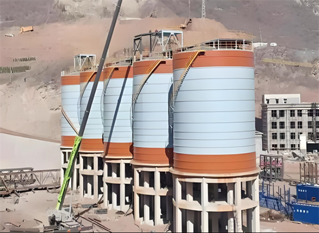 新泰高架钢板仓